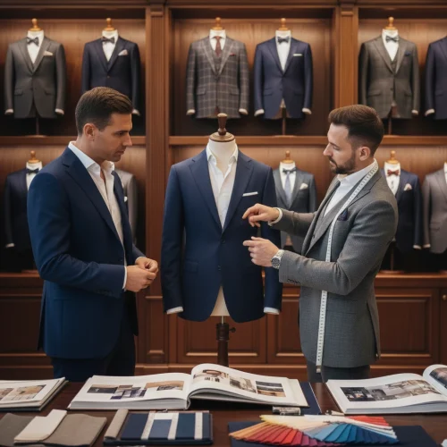 Configurarea detaliilor costumului la comanda