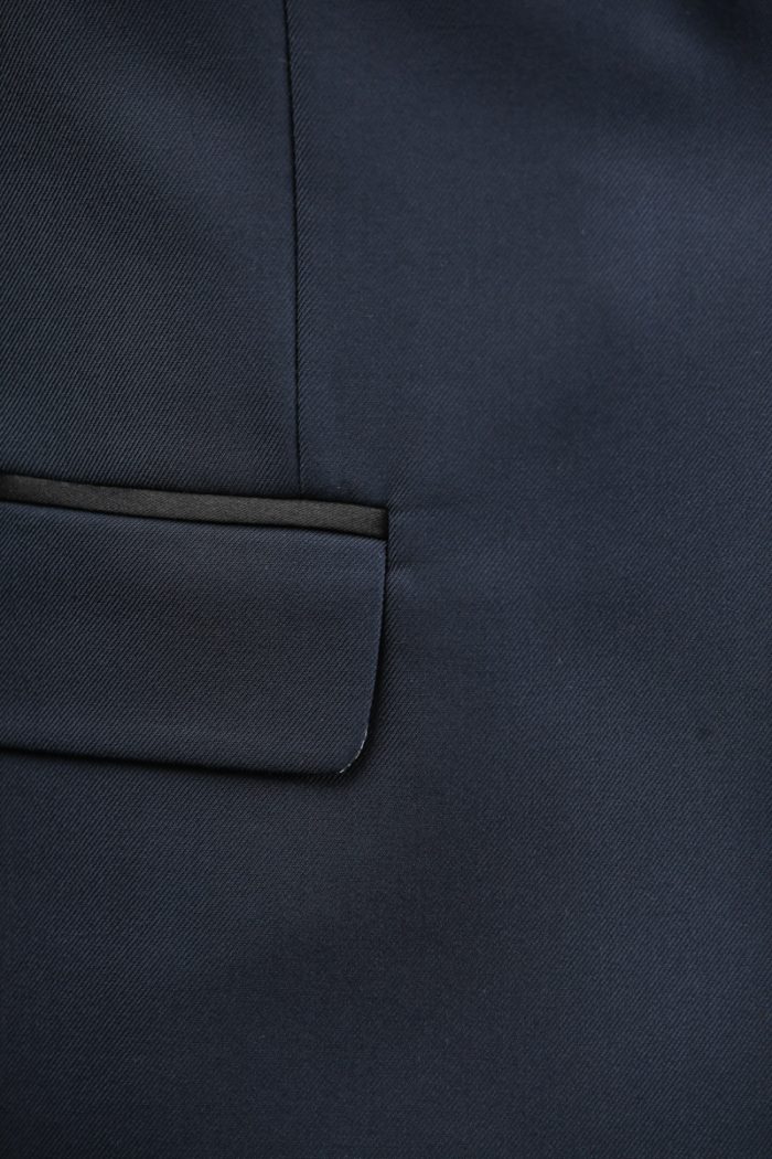 Costum de Mire Bleumarin cu Pantaloni Negri – ROSINNI - imagine 4