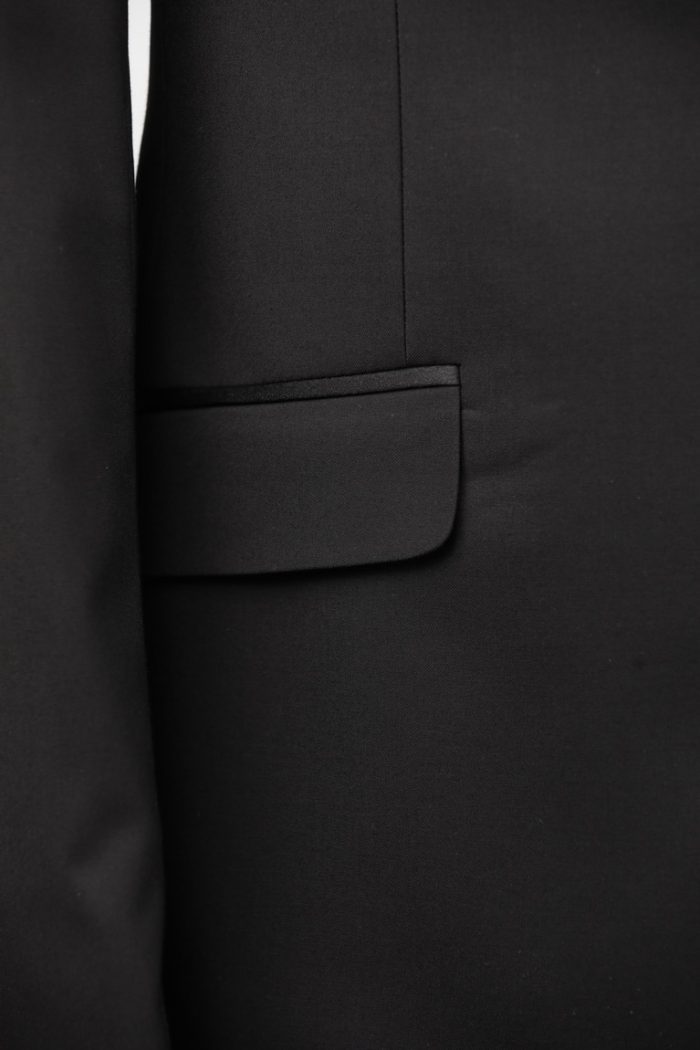 Costum de Mire Negru Elastic ROSINNI - imagine 3