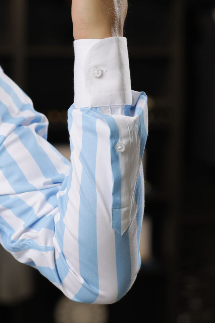 Cămașă Winchester în Dungi Baby Blue - imagine 2