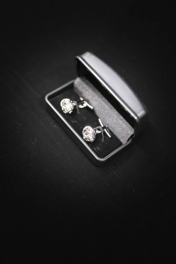 Butoni Cămașă Eleganți - argintiu - imagine 2